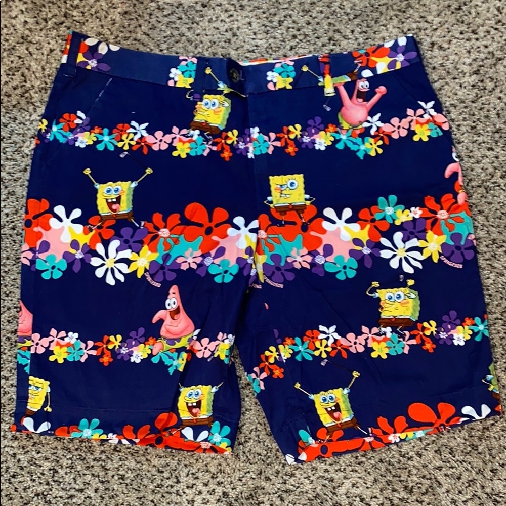 Loud Mouth Men’s Cartoon Print Shorts